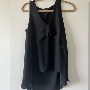 Women’s medium BCBG black work tank top